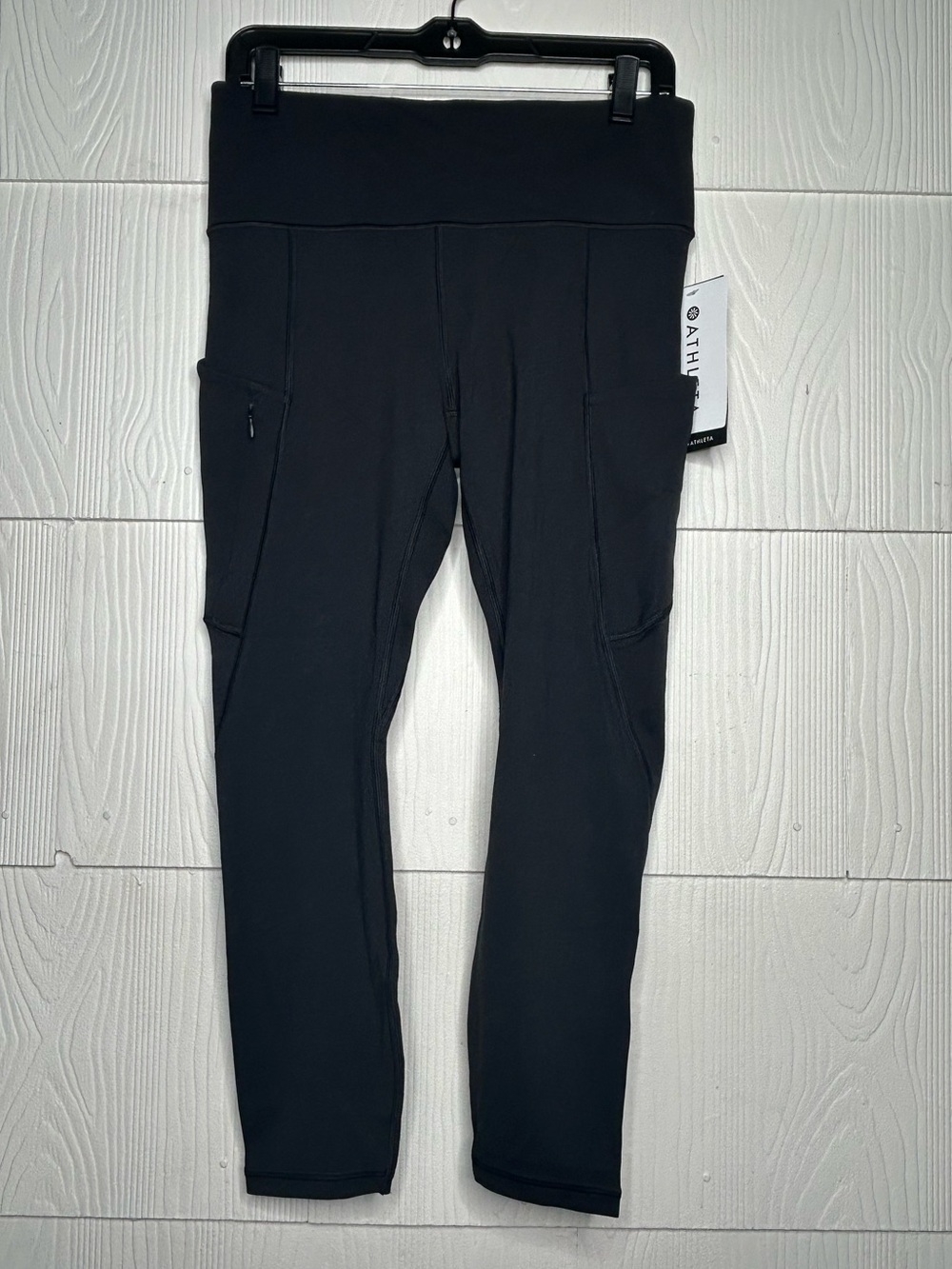 Athleta Black High-Waist Pocket Leggings